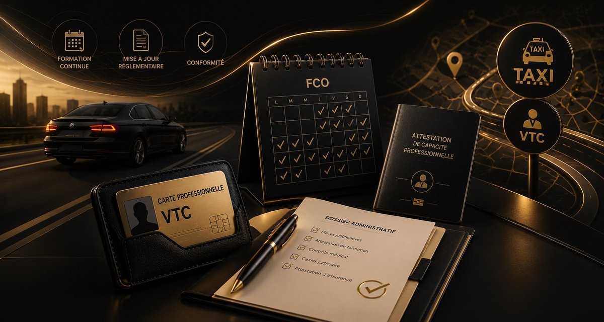 FCO Formation Continue Taxi VTC